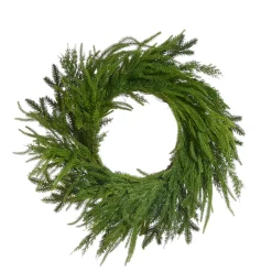 Raz Imports Raz 24" Mixed Cedar Christmas Wreath W4511742