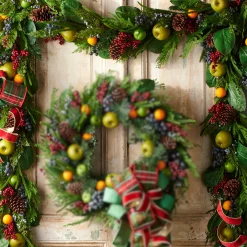 Raz Imports Raz 6' Mixed Fruit Christmas Garland G4511747 New