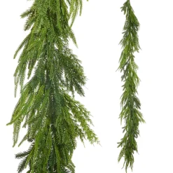 Raz Imports Raz 6' Mixed Greenery Christmas Garland G4511630 Hot