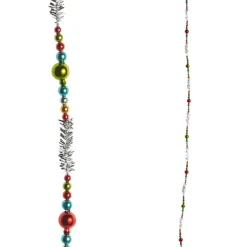 Raz Imports Raz 4' Multicolor Vintage Wired Christmas Tree Garland G4506740 Sale
