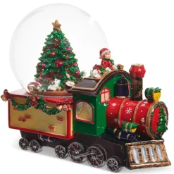 Raz Imports Raz 8.75" Musical Train Water Globe Christmas Decoration 4571357 Hot