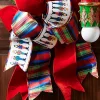 Raz Imports Raz 4" Nutcracker Plaid Wired Christmas Ribbon R4527805 Discount