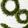 Raz Imports Raz 28" or 36" Fresh Green Real Feel Cedar Christmas Wreath