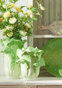 Raz Imports Raz 9.5" or 12.5" Green Cabbage Vase Spring Decoration Hot