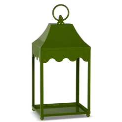 Raz Imports Raz 13.5" or 18" Green Lantern with Scallop Edge Online