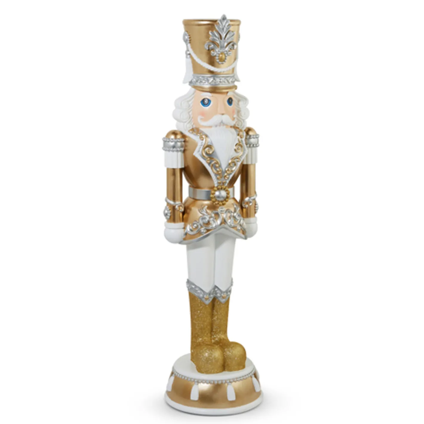 Raz Imports Raz 36" or 48" Large Gold and Silver Nutcracker Christmas Decoration Hot