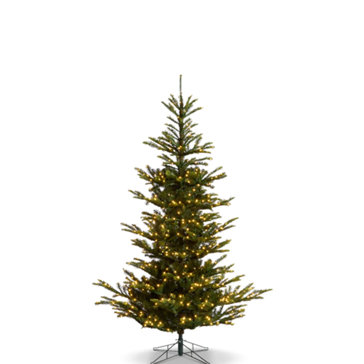 Raz Imports Raz 7.5' or 9' O Tannenbaum Norwegian Spruce Real Feel Christmas Tree with Brilliant LED Lights Discount
