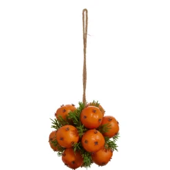 Raz Imports Raz 5" or 6" Orange Pomander Christmas Ornament Online