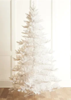 Raz Imports Raz 7.5' or 9' White Tinsel Lighted Christmas Tree Outlet