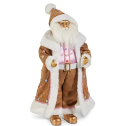 Raz Imports Raz 18" Pastel Gingerbread Santa Christmas Figure 4515536 Clearance