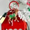 Raz Imports Raz 4.75" Peppermint the Reindeer Christmas Ornament 4507045 Hot