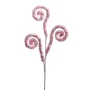 Raz Imports Raz 29.5" Pink and White Sprinkle Candy Swirl Christmas Spray F4506676