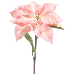 Raz Imports Raz 24.5" Pink Poinsettia Stem Christmas Tree Accessories F4341709 New