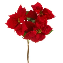Raz Imports Raz 29" Poinsettia Bundle Christmas Tree Pick F4311636 New