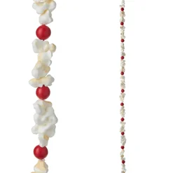 Raz Imports Raz 5.5' Popcorn and Berry Christmas Tree Garland G4119008 Discount