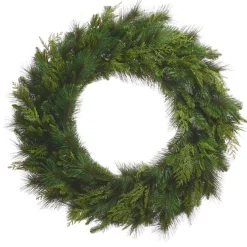 Raz Imports Raz 36" Real Feel Cedar and Pine Christmas Wreath W4424597 Outlet