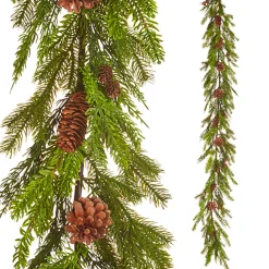 Raz Imports Raz 6' Real Feel Evergreen and Pine Christmas Garland G4212945 Best