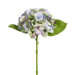 Raz Imports Raz 13" Real Feel Green and Purple Hydrangea Stem F4441780 Online