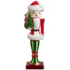 Raz Imports Raz 17.5" Red Christmas Nutcracker Figure Decoration 4457706 Sale