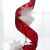 Raz Imports Raz 2.5" Red Sequined Wired Christmas Ribbon R4371759 Best