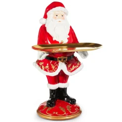 Raz Imports Raz 19.5" Santa Butler with Tray Christmas Figure 4512178 Clearance