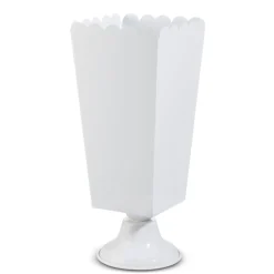 Raz Imports Raz 15.75" Scalloped White Urn Christmas Decoration 4559183 Best