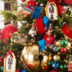 Raz Imports Raz 7.5" Set of 2 Nutcracker Framed Christmas Ornament 4521359 New