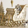 Raz Imports Raz 14.5" Silver and Gold Sleigh Christmas Decoration 4530542