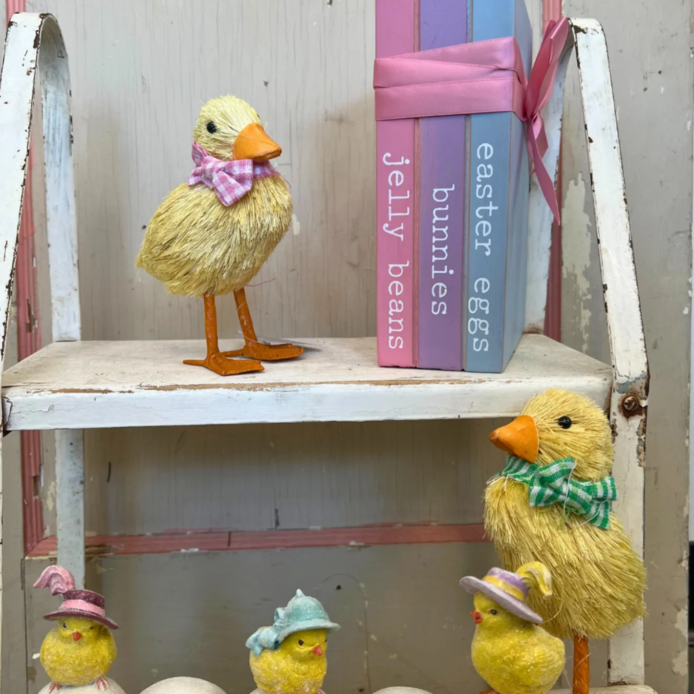 Raz Imports Raz 5.5" Sisal Ducks Easter Decoration Set of 2 4253306 New