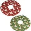 Raz Imports Raz 24" Small Red or Green Retro Santa Christmas Tree Skirt Sale