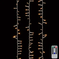 Raz Imports Raz 73.8' Snake Compact Lights On Clear Wire with White Lights Christmas Light Strand G3937038 Best