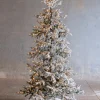 Raz Imports Raz 7.5' Snake Light Flocked Silverado Fir Christmas Tree T4152003 Online