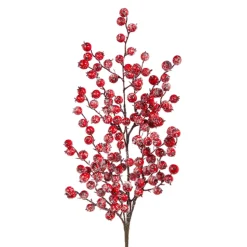 Raz Imports Raz 27.5" Snowy Red Berry Christmas Tree Spray F4306669