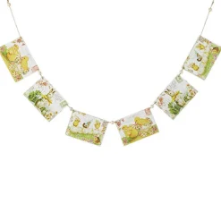 Raz Imports Raz 3.5' Storybook Easter Postcard Garland G4216046 New