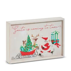 Raz Imports Raz 9.75" The Magic of Christmas Framed Wall Art Clearance