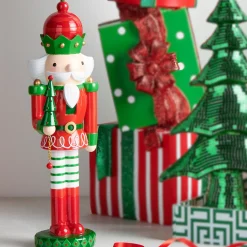 Raz Imports Raz 16" Traditional Nutcracker Christmas Figure 4510302 Sale