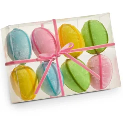 Raz Imports Raz 3" Velvet Easter Eggs Figure Decoration Box of 8 4506600
