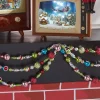 Raz Imports Raz 7' Vintage Glass Christmas Tree Garland G4320031 Online