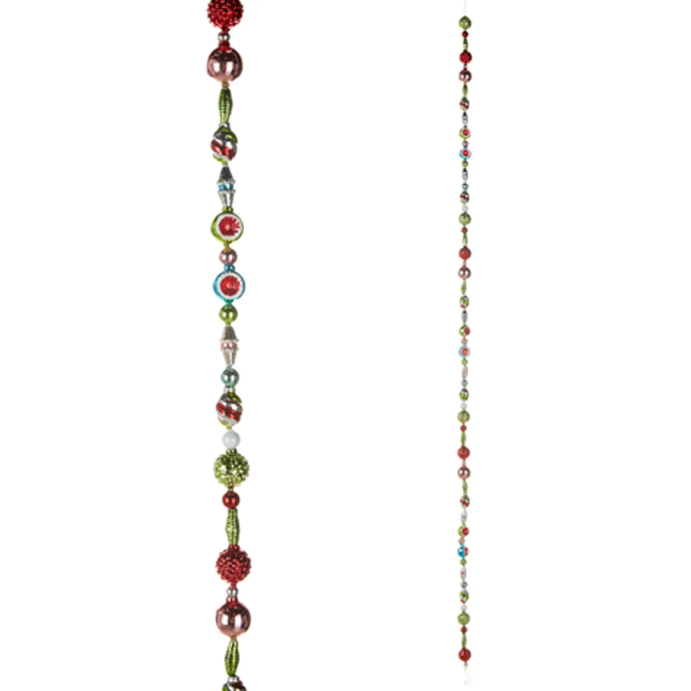 Raz Imports Raz 7' Vintage Glass Christmas Tree Garland G4320031 Online