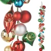 Raz Imports Raz 4' Vintage Ornament Ball Garland G4332708 Clearance