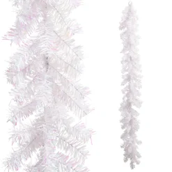 Raz Imports Raz 6' White Tinsel Christmas Garland G4402267 Best