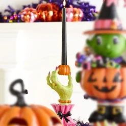 Raz Imports Raz 10" Witch Hand Candle Stick Halloween Decoration 4510462 Discount