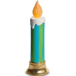Raz Imports Raz Colorful Battery Operated Large Candle Christmas Decoration Sale