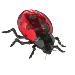Raz Imports Raz Eric Cortina 4" Ladybug Glass Christmas Ornament 4453152 Discount