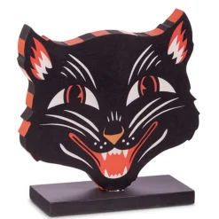 Raz Imports Raz Jack O Lantern, Scaredy Cat, or Owl Block Cut Out Standing Halloween Sign Outlet