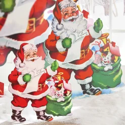Raz Imports Raz 24"or 3' Santa with List Cut Out Christmas Decoration Best