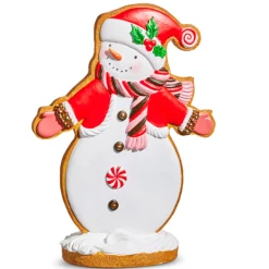 Raz Imports Raz Standing Christmas Gingerbread Cookie Snowman Figure Best