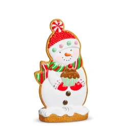 Raz Imports Raz Standing Christmas Gingerbread Cookie Snowman Figure Best