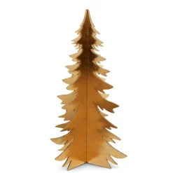 Raz Imports Raz White or Gold 3D Tree Christmas Decoration Online
