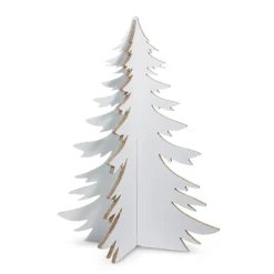 Raz Imports Raz White or Gold 3D Tree Christmas Decoration Online